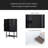 Sophisticated Oak Veneer Cabinet With Multiple Storage Functions,Suitable For Study,Entryway, Hallway, Living Room-781252633