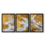 ABSTRACT Series CDXLV III - Toile tendue avec châssis sur mesure - 3 pièces-1911792385-1911792399