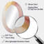 Miroir décoratif doré sur fond doré - Spirale abstraite ovale sur métal-938509227