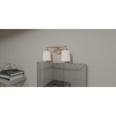 Éclairage pour meuble-lavabo à 2 lumières à intensité variable Benley
