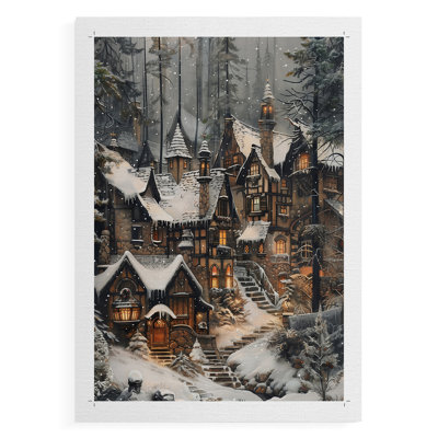 Christmas Holiday DC DCXV - Impression sur toile seulement - NON-CADRE