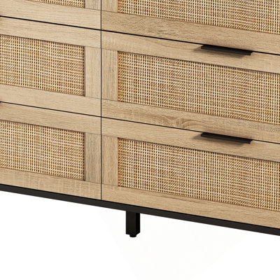 Commode 6 tiroirs Abagayle