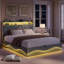 Upholstered Velvet Lift Up Storage Bed-600823488-600823495