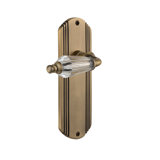 Deco Plate Privacy (Bed & Bath) with Parlour Lever