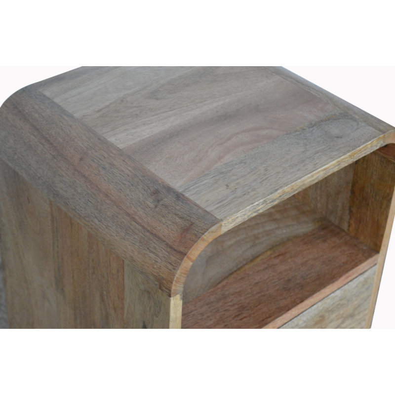 Ocala 40cm W Solid Wood Bedside Table