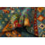 Tapis indien géométrique Kazak 8 x 10