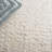 Pedra Hand Tufted Wool/Cotton Rug in Silver/Ivory-364289753
