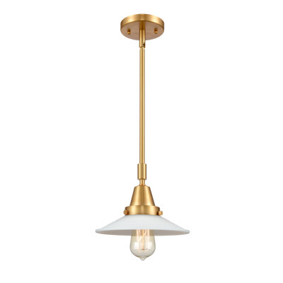 Luminaire suspendu conique à 1 lumière Cahaba