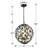 Adria 6-Light Dimmable Globe Chandelier-1566319303