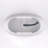61 Inch Freestanding Solid Surface Soaking Bathtub