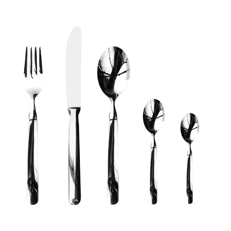 GOCCIA 30 - Piece Stainless Steel Flatware Set - Service for 6