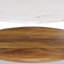 Table basse Mid-Century moderne en bois d'acacia massif et marbre Wagner