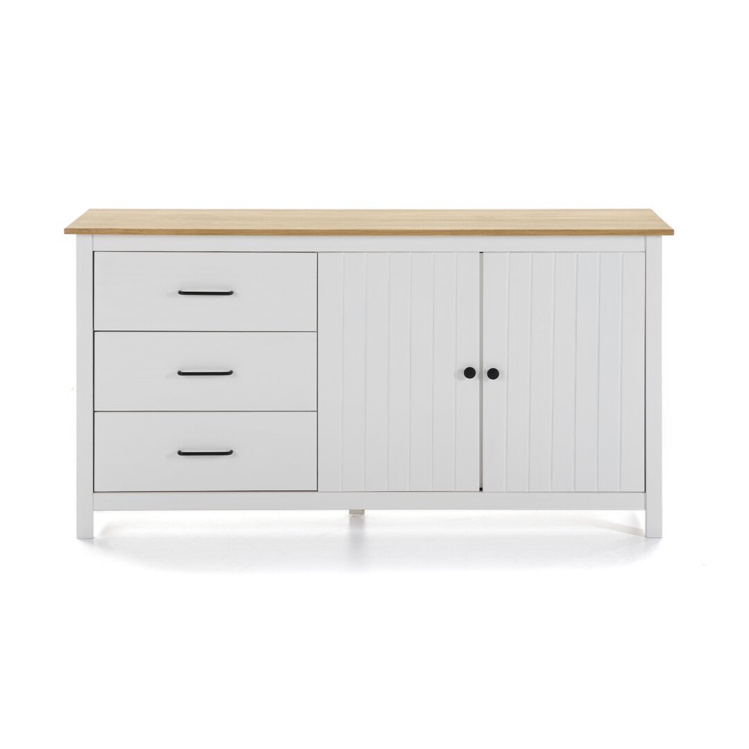 Sideboard Giannini aus Massivholz 150 cm