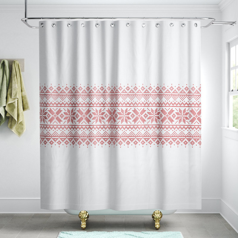 Locksley Abstract Shower Curtain