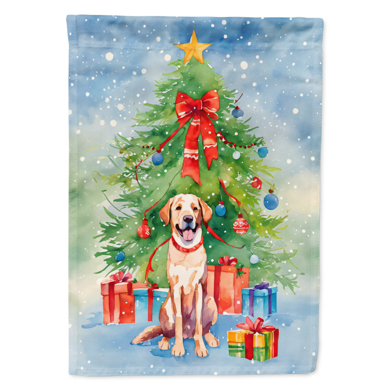 Double Sided Polyester Christmas, 40" H x 28" W