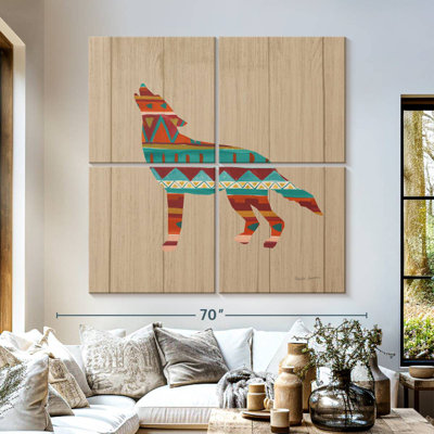 Brampt Southwestern Vibes II sur noyer