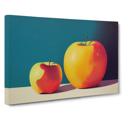 Two Apples Fruit Vol.1 - Wrapped Canvas