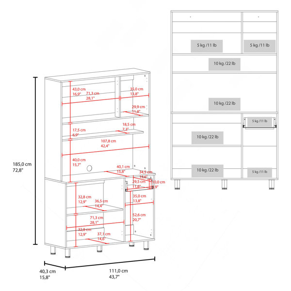 Dimensions du produit