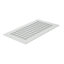 Grille carrée en aluminium Reggio-40045190-40045187
