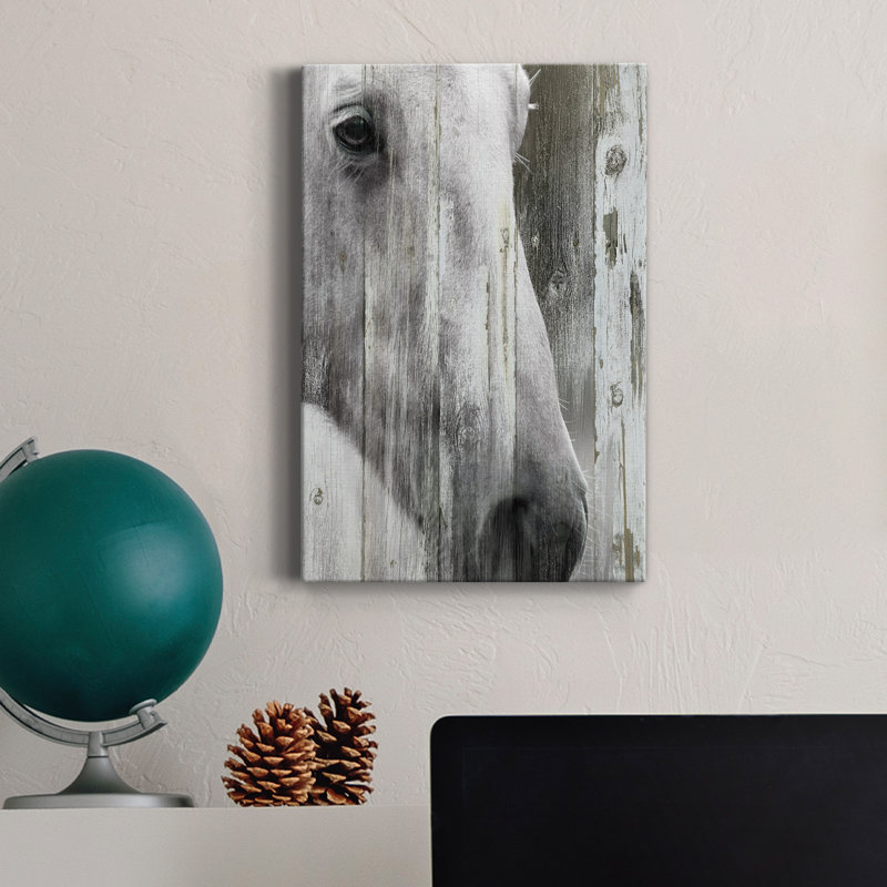 Contemplation - peinture sur toile tendue, H 36 po x l 24 po x P 1 po