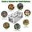 11.81x5.63x4.45In 2-Door Humane Rat Trap Automatic Continuous Mouse Trap