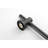 Matt Black Handheld Shower With Adjustable Height And 59-Inch Hose For Comfortable Showers Height, Hose, 28-Inch Slide Bar In Dark Finish