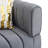 Luna, Channel-Back Velvet Sofa with Ottoman-1192313544