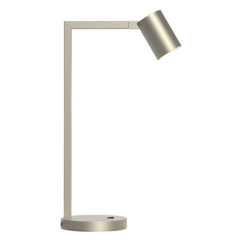 Ascoli Table Lamp, Matte Nickel