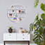 Amyris 5 Piece Circle Metal Accent Shelf-934777630