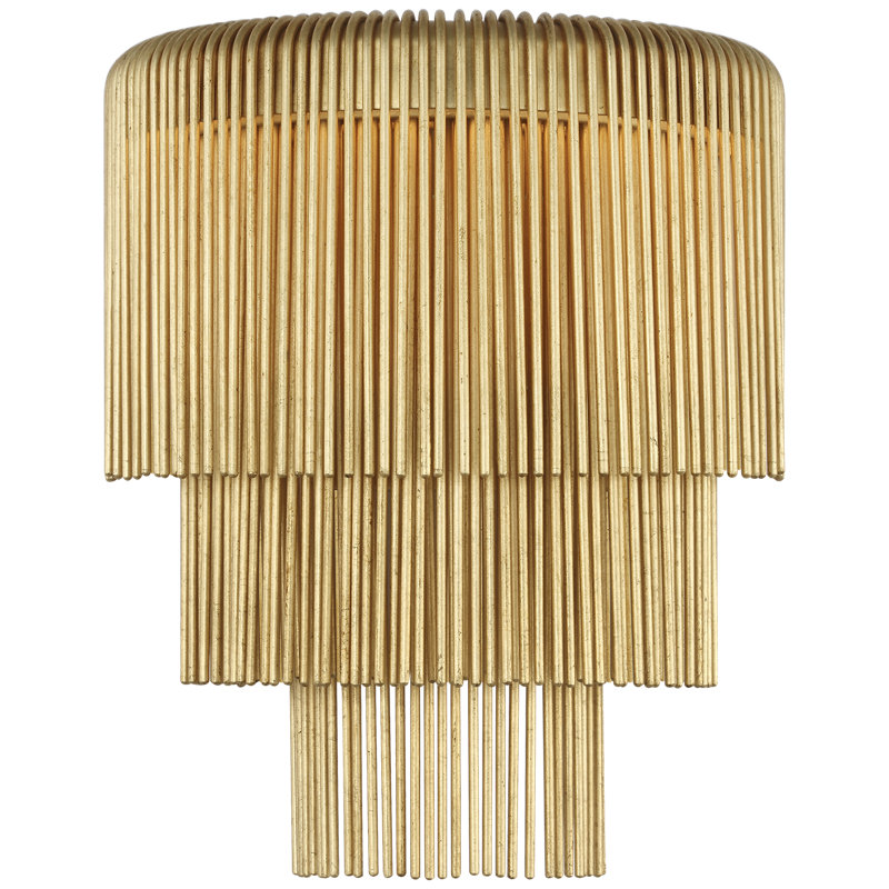 Kelly Wearstler 2 - Light LED Armed Sconce, Gild