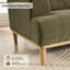 83.85" Morden Chenille Sofa Wooden Upholstered Loveseat-2095786811