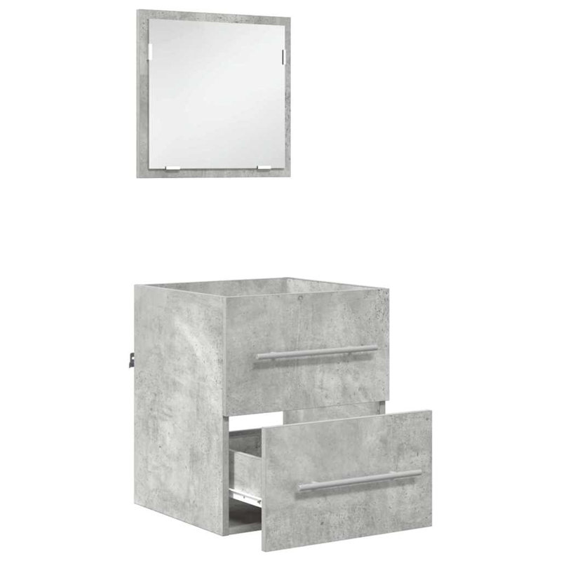 41mm Bathroom Vanity with Basin, Gray