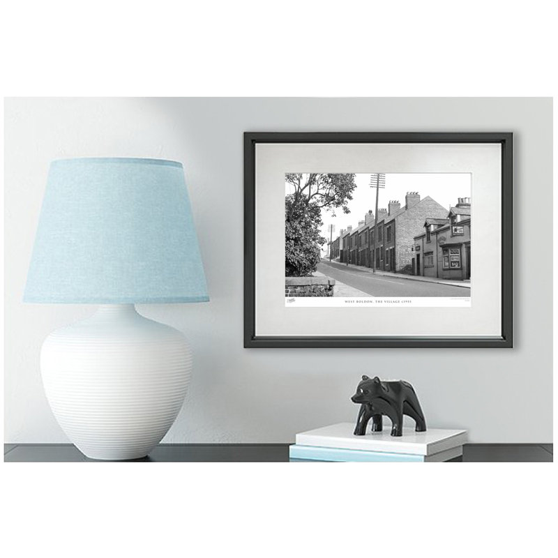 West Boldon, the Village C1955 1 Piece Single Picture Frame Wall Art, 28cm H x 36cm W x 2.3cm D