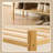 2 Tier 12 Pairs Bamboo Shoe Rack For Closet, Stackable Shoe Oragnizer-2119804732-2119804733