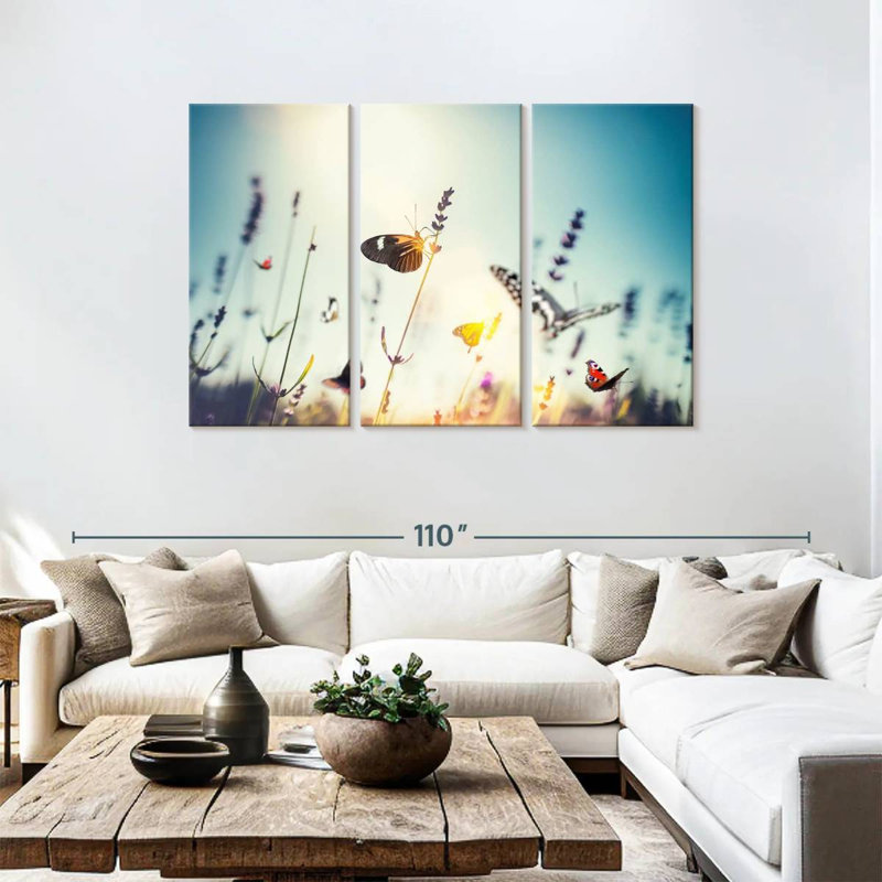 Brampt Butterfly Garden, 48" H x 74" W