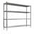 4 Tier Stainless Steel Adjustable Shelving-1653970585