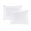 3 Piece Reversible Quilt Set White Full/Queen-127671448-127671450