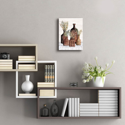  'Spiced Amber Still Life 2' by Cindy Jacobs Acrylic Glass Wall Art, 12" x 16"