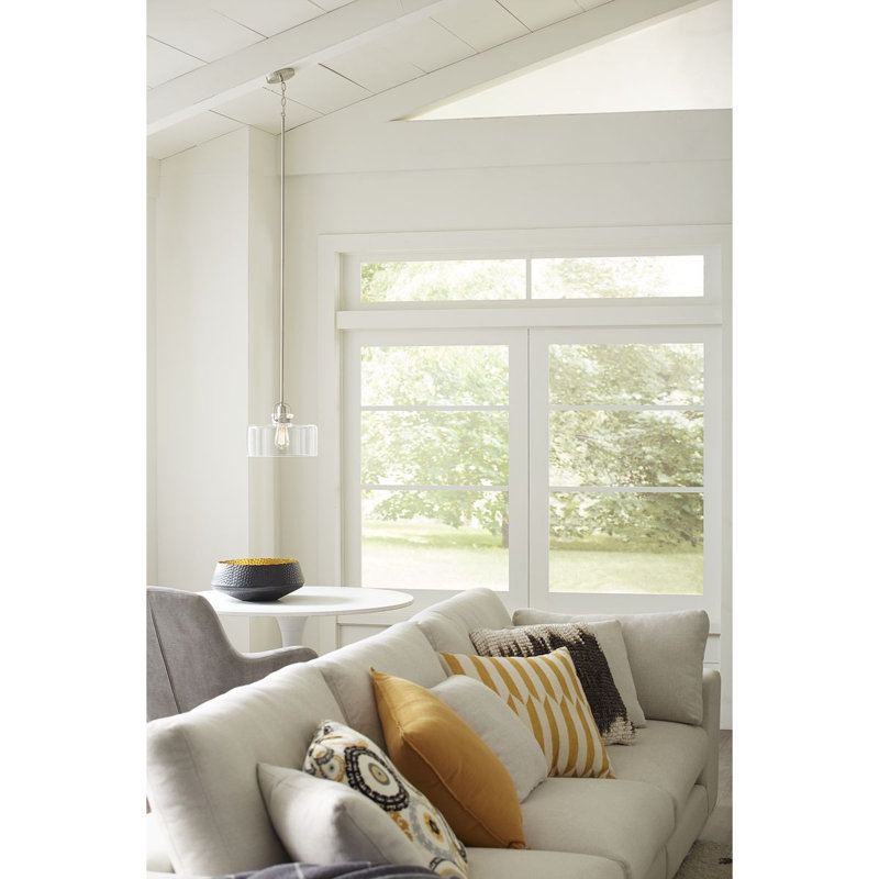 Leyden 1 - Light Single Pendant, Brushed Nickel