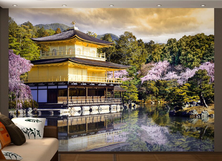 Fototapete Japanische Landschaft 210 cm x 300 cm