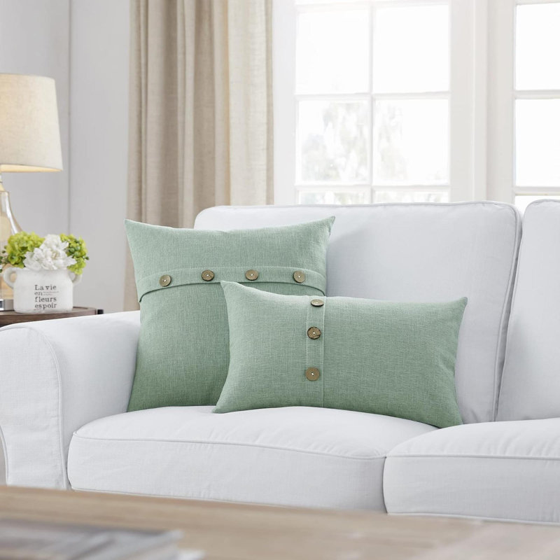 Ensemble de 2 housses de coussin 20X20 à rayures - Velours moelleux pour la décoration intérieure, Housses de coussin décoratives de luxe pour canapé, lit, salon