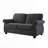 Rolled arm nailhead trim upholsterd loveseat-1260407425-1273945278