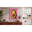 Avocado Heart Modern - Wrapped Canvas-2127925432-2127925435