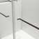 48'' W 76'' H Semi-Frameless Rectangle Reversible Shower Enclosure