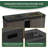 60" Double Bathroom Vanity with Matt Black Solid Surface Top, Smoked Oak Brown -1162023088-1162023051