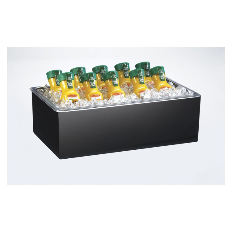 Midnight Bamboo Ice Housing with Clear Pan