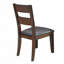 Ensemble de 2 chaises d'appoint rembourrées en similicuir