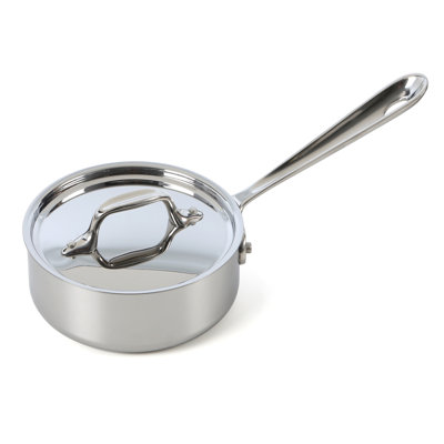 All-Clad D3 Stainless Steel Saucepan with Lid