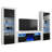 Earle Modern Entertainment Center for TVs up to 65" with Electric Fireplace Included-958446253