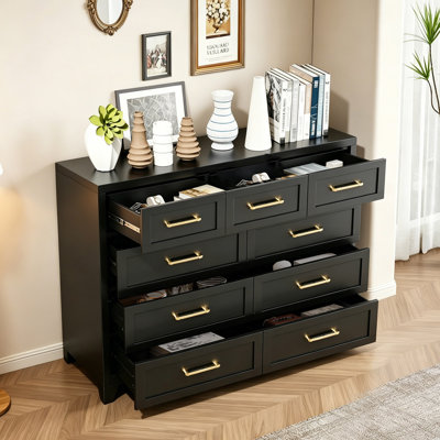 Commode 9 tiroirs 52 po 52 po